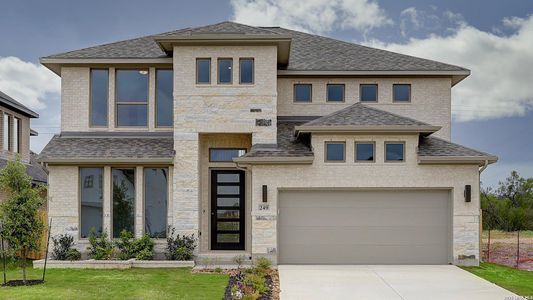 New construction Single-Family house 249 Haby Holw, San Antonio, TX 78253 plan 3553W - image
