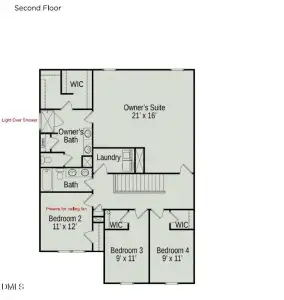 New construction Single-Family house 342 Spirit Springs Rd, Smithfield, NC 27577 plan The Harrington - image 3