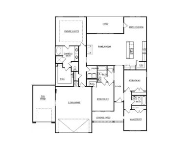New construction Single-Family house 124 River Rdg Walk, Monroe, GA 30656 plan (GA) Everett A.3 3 Front Entry - image