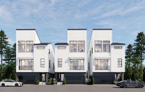 New construction Single-Family house 318 Walthall Dr, Unit F, Houston, TX 77022 - image