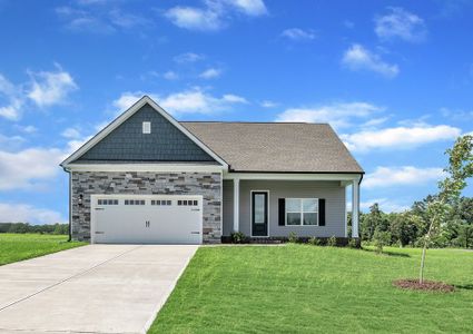 New construction Single-Family house 128 Boone Trail Dr, Lillington, NC 27546 plan Clayton - image