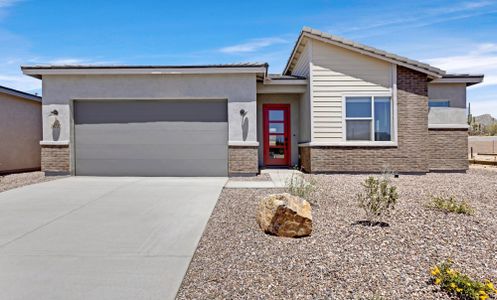 New construction Single-Family house 14727 N Blue Juniper Ln, Marana, AZ 85658 plan Flint - image
