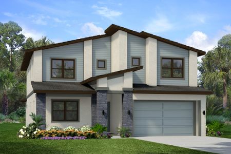 New construction Single-Family house 3901 Sonoma Blvd, Kissimmee, FL 34741 plan Coral - image
