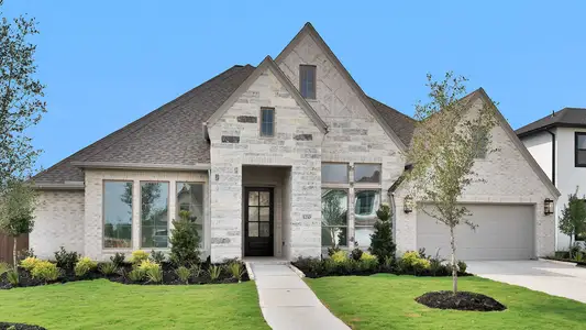 New construction Single-Family house 5210 Deer Valley Ct, Manvel, TX 77578 plan 3566W - image