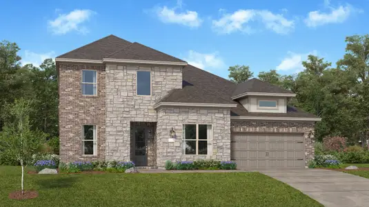 New construction Single-Family house 23125 Baldy Ridge Ct, Porter, TX 77365 plan Pikes - image
