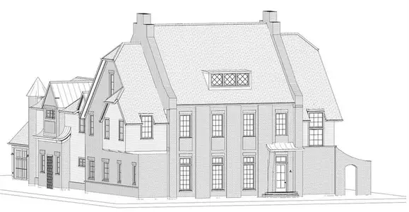 New construction Single-Family house 221 Academy St, Alpharetta, GA 30009 - image