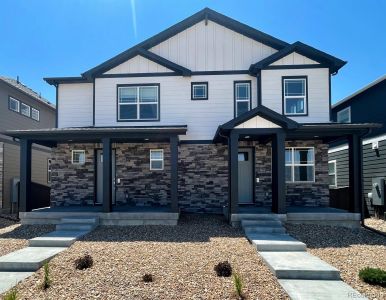 New construction Duplex house 9855 Bahama St, Commerce City, CO 80022 AUGUSTA- photo 0