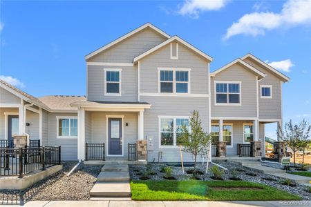 New construction Triplex house 14289 Currant St, Broomfield, CO 80020 Sunrise Series - Marigold- photo 0