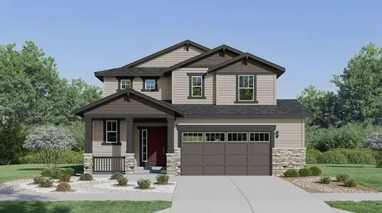 New construction Single-Family house 1832 Crested Lark St, Fort Collins, CO 80528 plan Tabor - image
