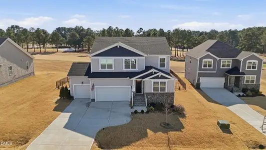 New construction Single-Family house 608 Barbour Farm Ln, Four Oaks, NC 27524 plan Sequoia - image