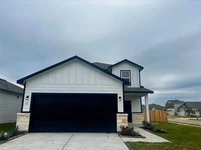 New construction Single-Family house 1200 Point Lookout Dr, Dayton, TX 77535 HAMPTON- photo 0