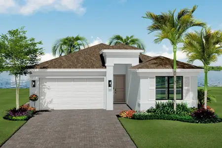 New construction Single-Family house 3534 Primrose Hill Wy, Fort Myers, FL 33905 plan Exuma - image