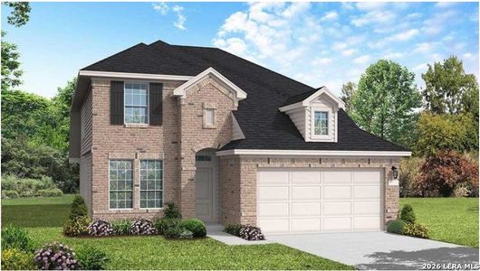 New construction Single-Family house 12531 Sylvanite, San Antonio, TX 78254 plan Woodlake - image