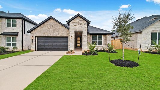 New construction Single-Family house 371 Springfield Terrace Dr, Conroe, TX 77304 Onyx- photo 0