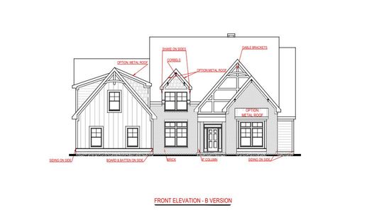 New construction Single-Family house 774 Jim Starr Rd, Newnan, GA 30263 plan Bryant F 90 - image