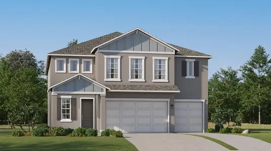 New construction Single-Family house 1433 Broward Dr, Zephyrhills, FL 33541 plan McGinnis - image