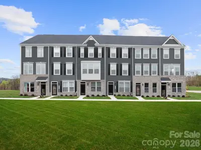 New construction Townhouse house 9906 Mallard Creek Rd, Charlotte, NC 28262 plan Clarendon - image