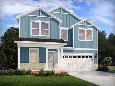 New construction Single-Family house 409 Southland Dr, Zebulon, NC 27597 plan Townsend - image