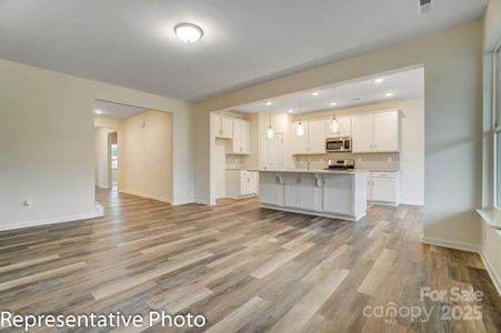 Spacious open kitchen