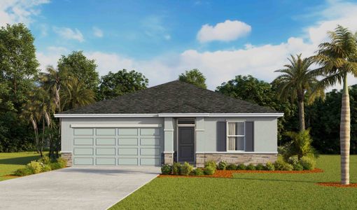 New construction Single-Family house 1140 Wild Clover Wy, Plant City, FL 33566 plan Archer II - image