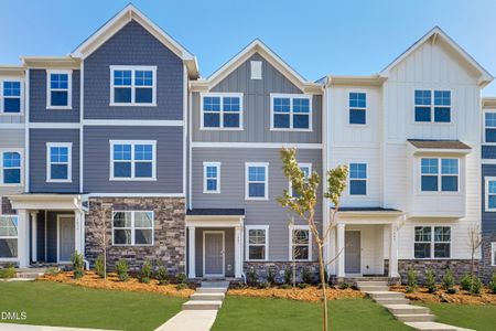 New construction Townhouse house 1441 Jay Rd, Knightdale, NC 27545 plan Colton - image
