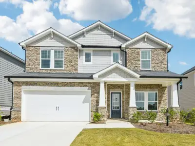New construction Single-Family house 217 Proust Cir, Dallas, GA 30132 plan Johnson - image