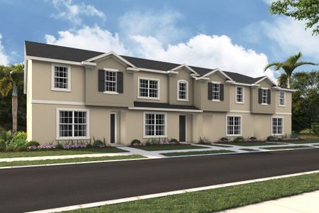 New construction Townhouse house 1575 Carey Palm Cir, Kissimmee, FL 34747 null- photo 3 3