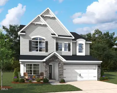 New construction Single-Family house 901 Fetching Pl, Unit 379, Rolesville, NC 27571 - image