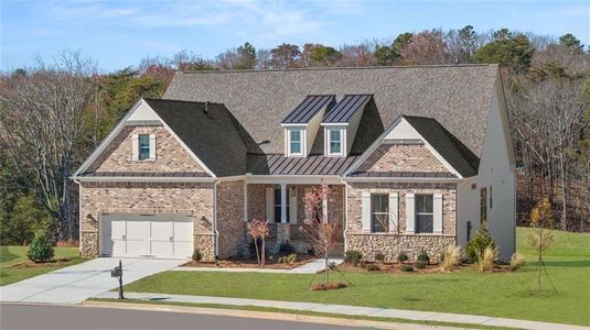 New construction Single-Family house 236 Laurel Vista Dr, Canton, GA 30114 plan Wellington  - image