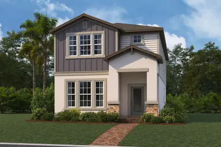 New construction Single-Family house 5258 Center Lake Ranch Blvd, St. Cloud, FL 34771 plan Jensen - Avenue Collection - image