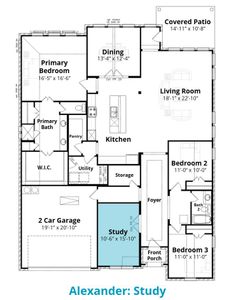 New construction Single-Family house 1410 Fieldstone Dr, Midlothian, TX 76065 plan Alexander - image 14