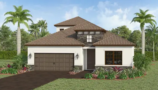 New construction Single-Family house 10628 Sarazen Wy, Englewood, FL 34223 plan Summit - image