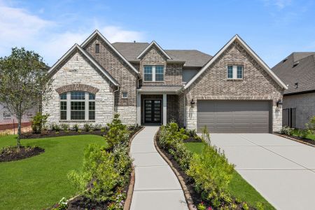 New construction Single-Family house 9911 Hunters Run Drive, Missouri City, TX 77459 The Layton- photo 0