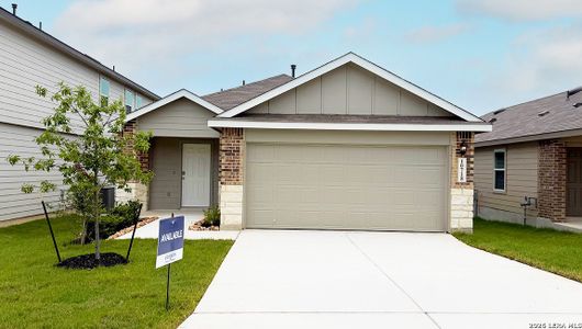 New construction Single-Family house 10718 Dazzle, San Antonio, TX 78252 plan The Uma - image