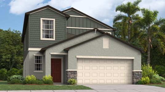 New construction Single-Family house 35127 Brackett Bnd, Zephyrhills, FL 33541 null- photo 2 2