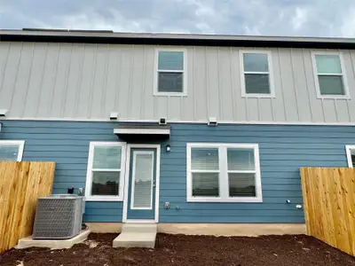 New construction Townhouse house 134 Cinnabar Ln, Unit 2, Kyle, TX 78640 plan The Barton (147) - image