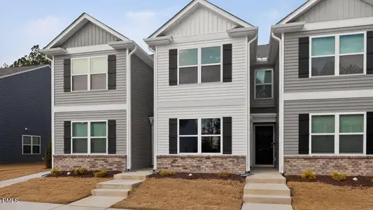 New construction Townhouse house 8514 Beckett Chase Wy, Raleigh, NC 27616 plan Jonathan - image