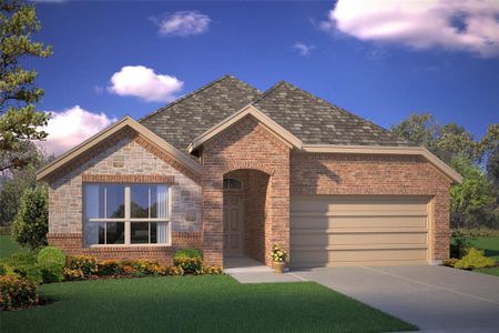 New construction Single-Family house 15953 Chancery Lane, Fort Worth, TX 76052 Blanco - photo 0