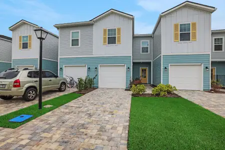 New construction Townhouse house 37 Woods Ln, St. Augustine, FL 32092 plan Warbler - image