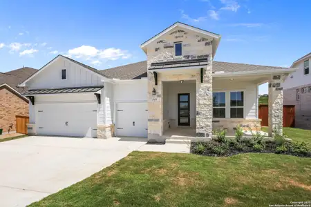 New construction Single-Family house 2808 Reeves Ln, Schertz, TX 78108 plan Boca I - image
