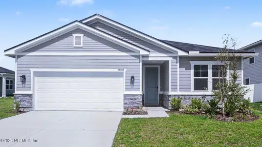 New construction Single-Family house 14686 Colesburg Ln, Jacksonville, FL 32219 plan Slate - image