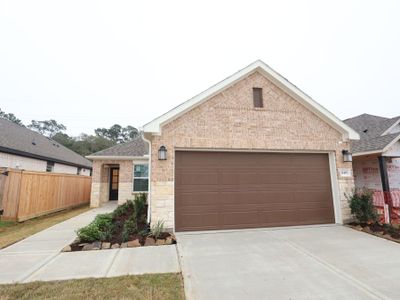 New construction Single-Family house 21418 Jacaranda Blossom Wy, Tomball, TX 77377 plan Primrose - Smart Series - image