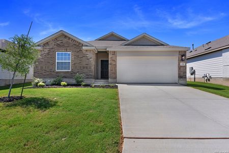 New construction Single-Family house 235 Red Arrow, San Antonio, TX 78253 plan Blanton - image