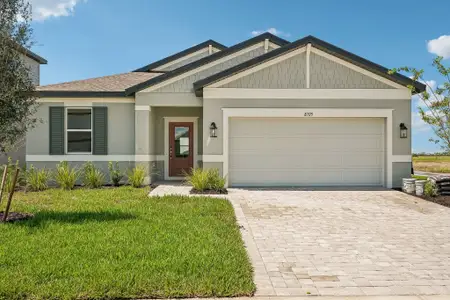 New construction Single-Family house 8705 Canard Cv, Palmetto, FL 34221 plan Augustine - image