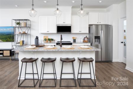 Representative Photo Gorgeous Kitchen features great cabinet and counter space