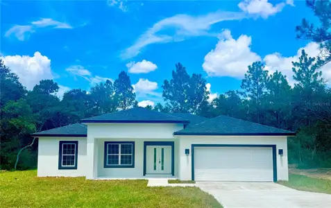 New construction Single-Family house 8550 N Trojan Dr, Citrus Springs, FL 34433 - image