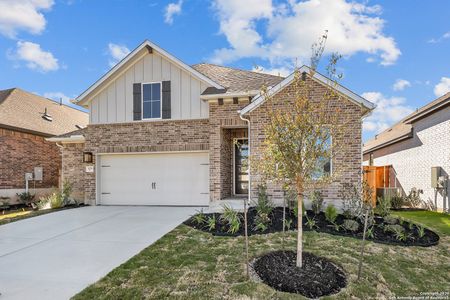 New construction Single-Family house 308 Hulda Trl, New Braunfels, TX 78130 plan Lasara - image