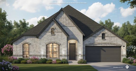 New construction Single-Family house 1329 Tahonta Dr, Hewitt, TX 76643 plan Cambridge - image