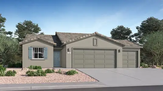 New construction Single-Family house 8916 E Crimson Snowberry Wy, Vail, AZ 85641 plan Daisy - image