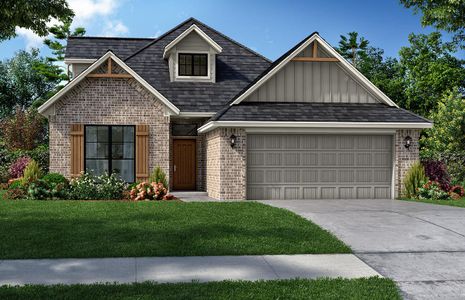 New construction Single-Family house 10079 Oakland Hills Dr, Cleveland, TX 77327 plan Windsor - image